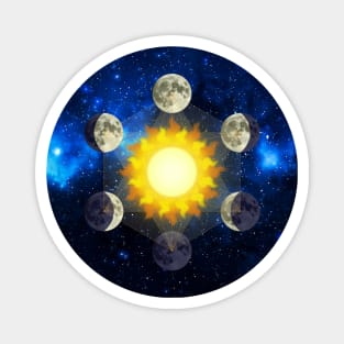 Sun & Moons Metatron Magnet